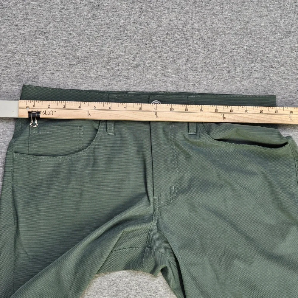 TravisMathew Open to Close Pants Mens 32 Sage Green Stretch Golf Trousers